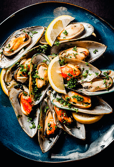 Мидии, устрицы Мидии, устрицы